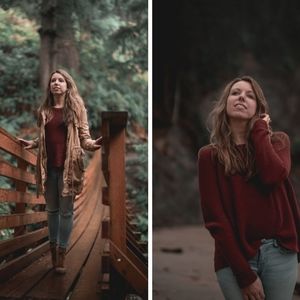 New Madwell Cranberry Sweater